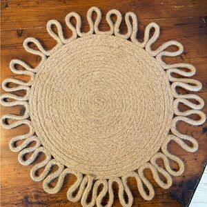 Rustic Brown Woven Table Placemat